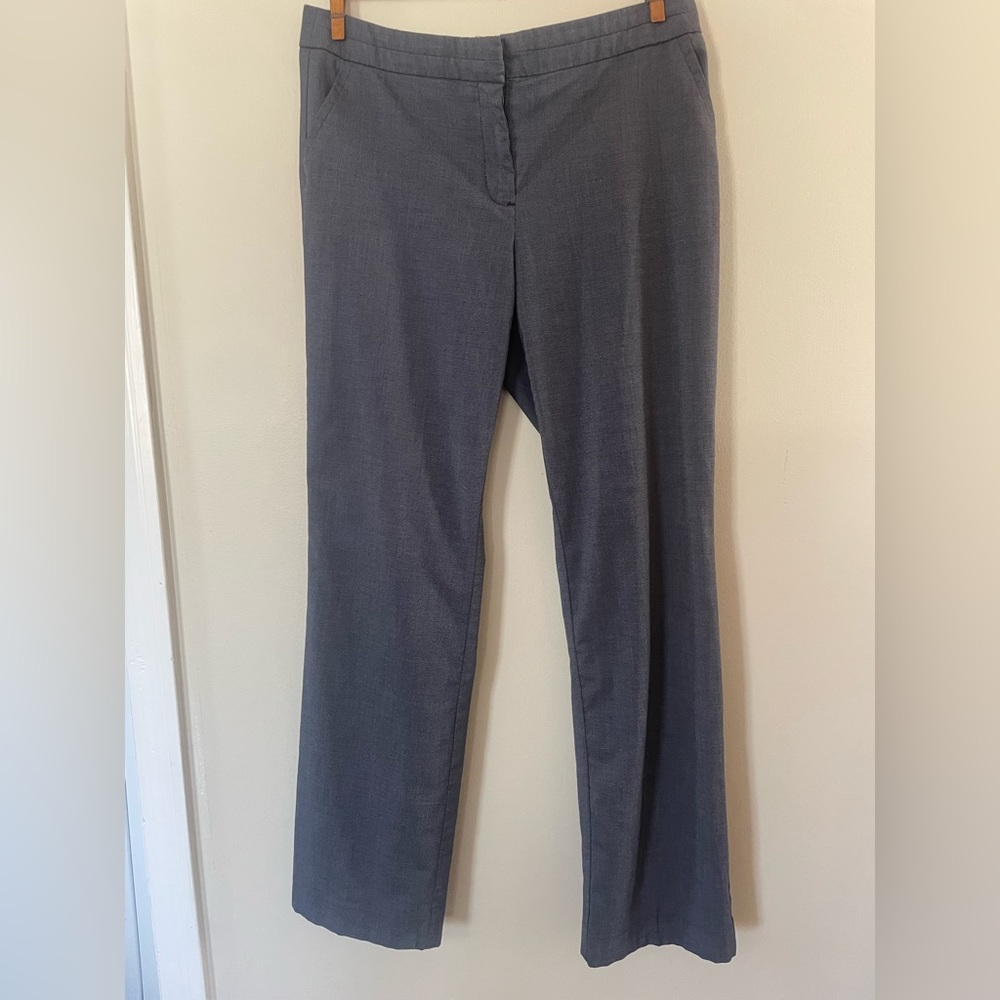Wprthdngron straight leg blue dress pants. Size 8.
